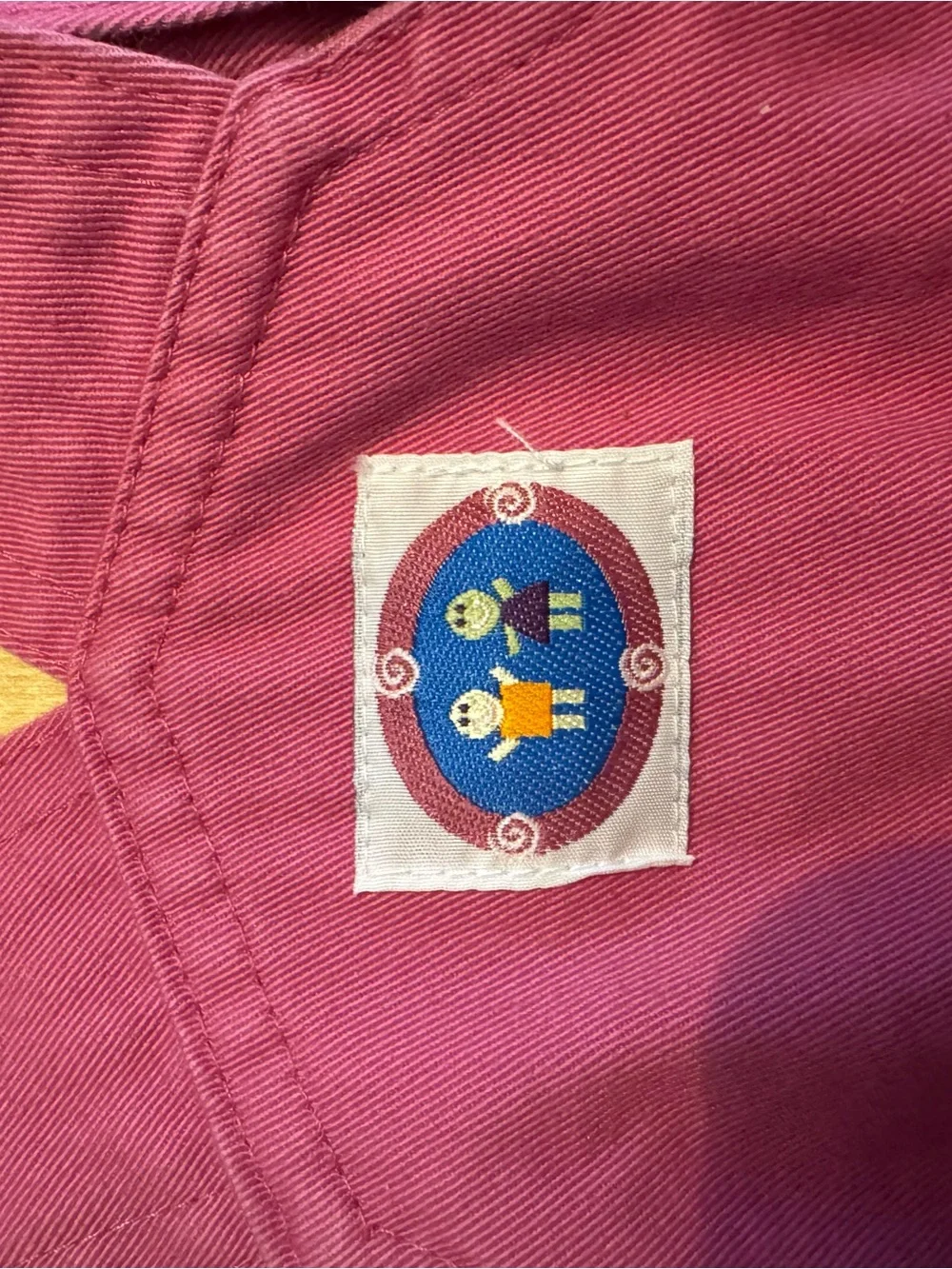 Vintage 90s Blues Clues OshKosh Pink Embroidered Overalls